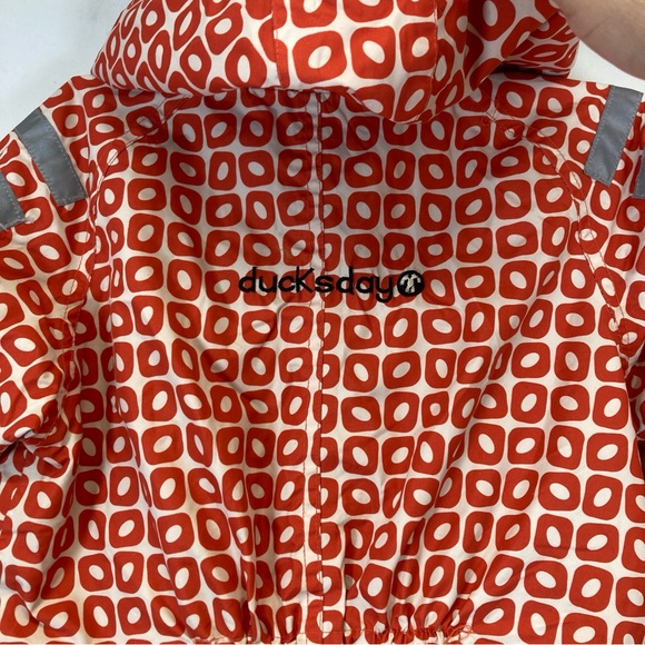 Ducksday Reflective 1 Piece Rain suit  Snowasuit Orange 18-24 months - Picture 13 of 16